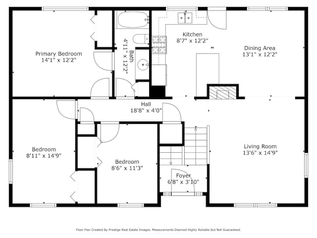 10302 W Palmer Ave, Melrose Park, IL 60164 - view of room layout