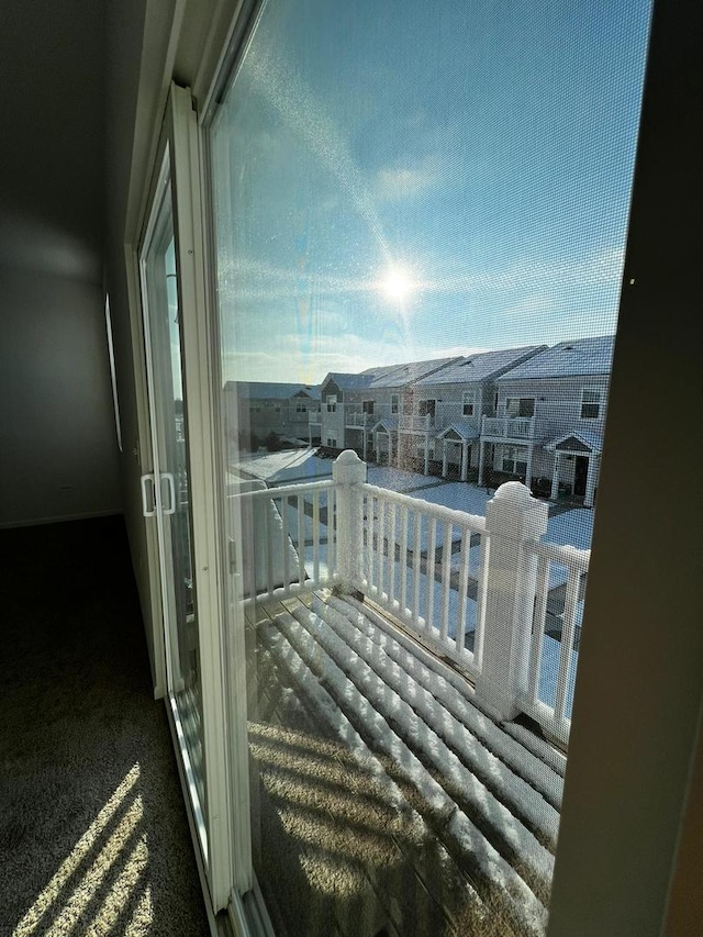 4219 Chelsea Manor Cir, Aurora, IL 60504 - balcony featuring a residential view