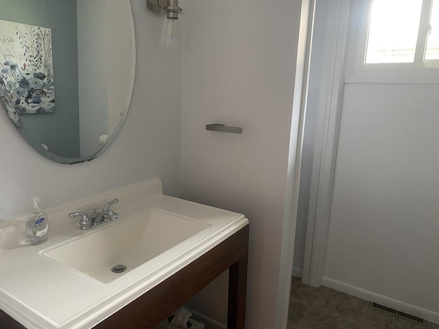 308 S 5th Ave, Streator, IL 61364 - bathroom with vanity and baseboards