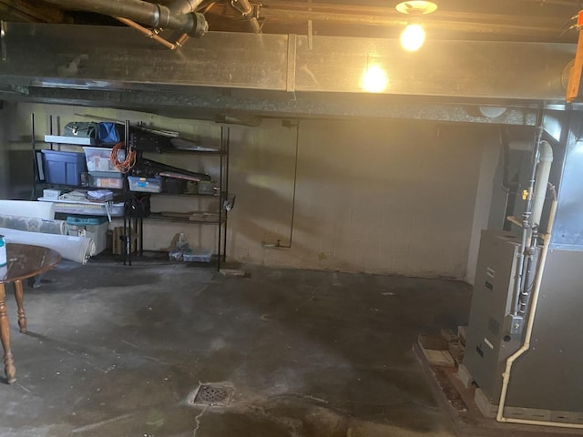308 S 5th Ave, Streator, IL 61364 - unfinished basement with heating unit