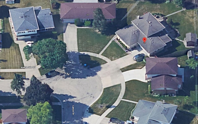 189 Ambleside Rd, Des Plaines, IL 60016 - aerial view of property and surrounding area featuring nearby suburban area