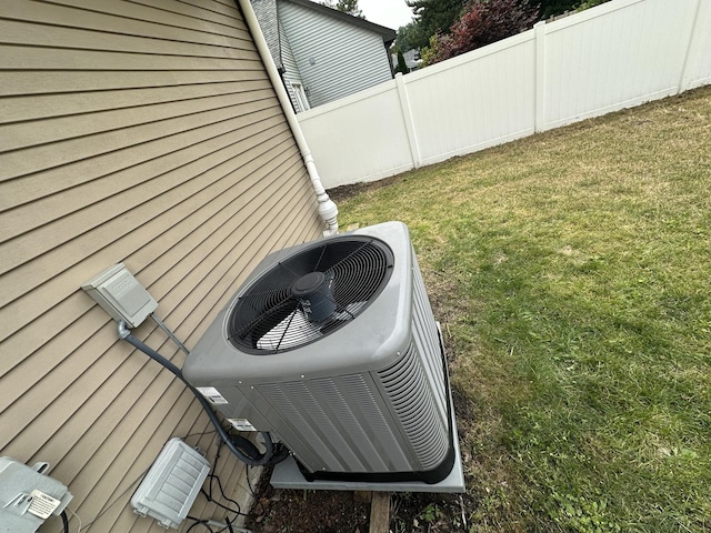 1098 Clover Hill Ln, Elgin, IL 60120 - exterior view of a central AC unit