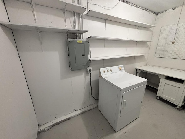 1034 E Tulip Way, Palatine, IL 60074 - laundry area featuring washer / dryer and electric panel