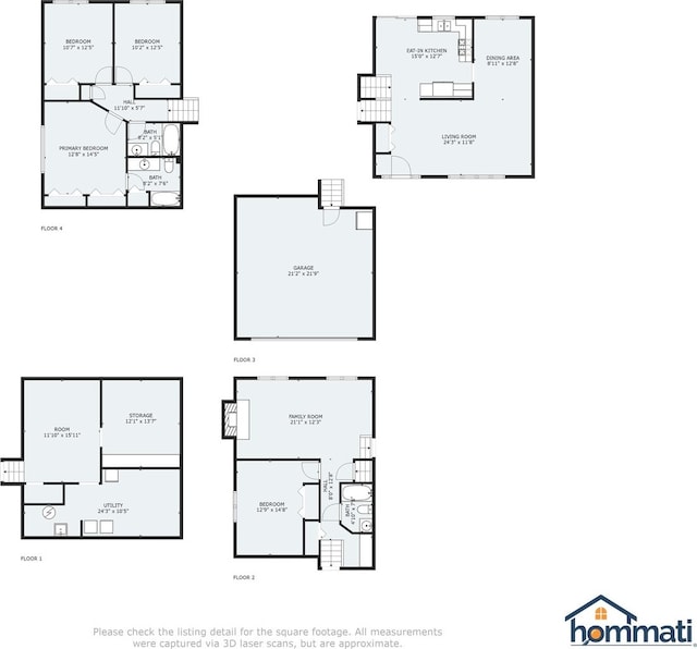 17019 Danielle Ct, Oak Forest, IL 60452 - view of home floor plan