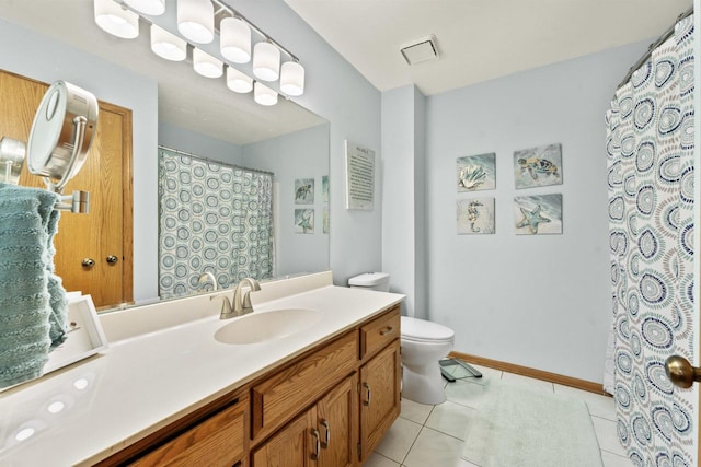 17019 Danielle Ct, Oak Forest, IL 60452 - full bath with vanity and tile patterned floors