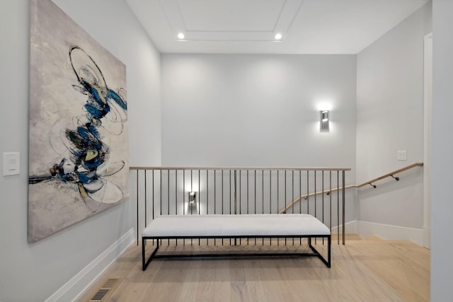 116 N Willard Ct Unit 301, Chicago, IL 60607 - staircase with recessed lighting and wood finished floors