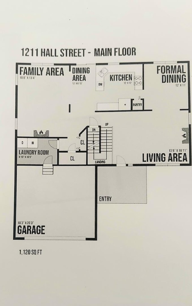 1211 Hall St, Sugar Grove, IL 60554 - view of home floor plan