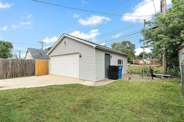 3334 W 114th St, Chicago, IL 60655 - view of detached garage