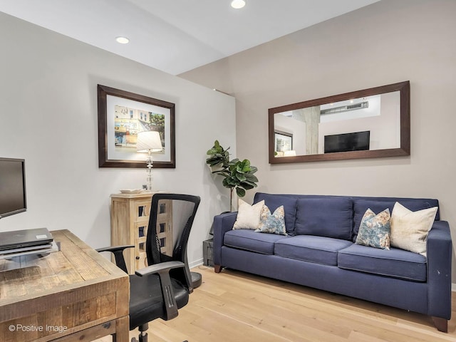 700 N Larrabee St Unit 2008, Chicago, IL 60654 - office space with wood finished floors and recessed lighting