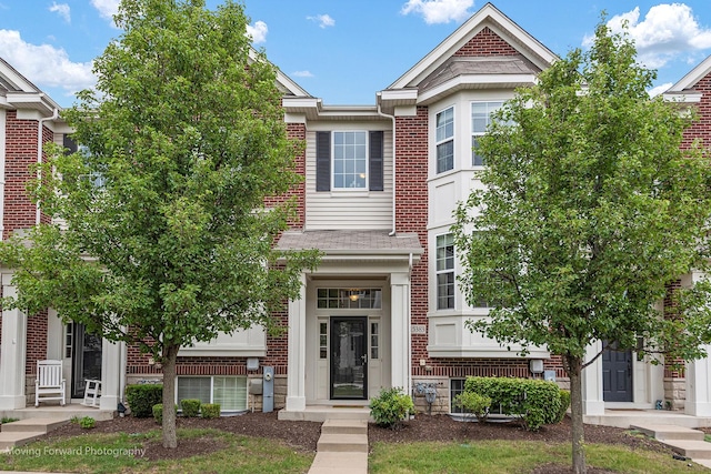 15383 Silver Bell Rd, Orland Park, IL 60462 - view of front facade featuring brick siding