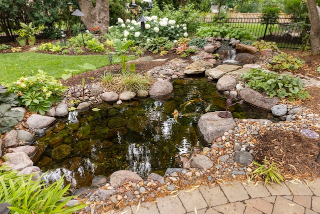 1563 Abbotsford Dr, Naperville, IL 60563 - exterior view of a small pond