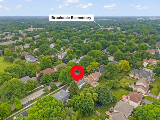 1563 Abbotsford Dr, Naperville, IL 60563 - aerial view of residential area
