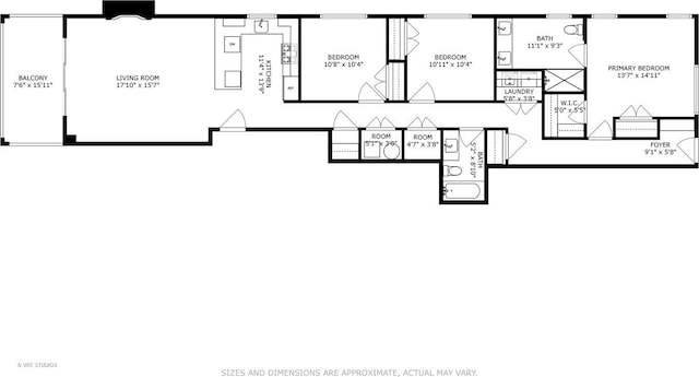 4321 N Paulina St Unit 2N, Chicago, IL 60613 - view of floor plan / room layout