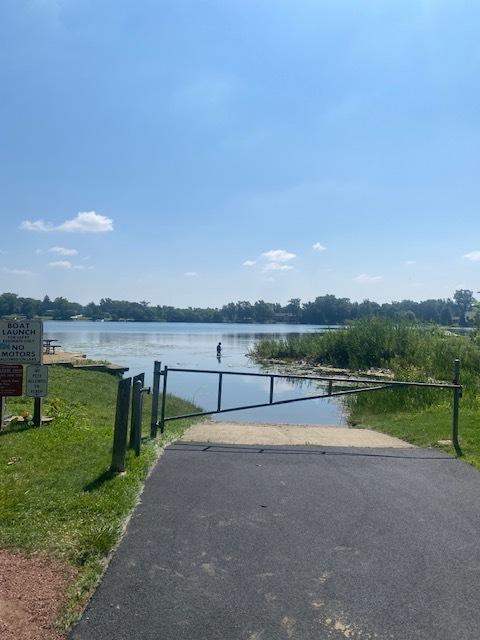 2 Spinnaker Ct, Third Lake, IL 60030 - water view with a gate