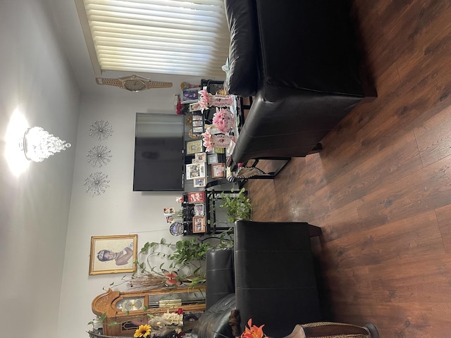 1350 N Elmwood Dr, Aurora, IL 60506 - living area featuring wooden walls