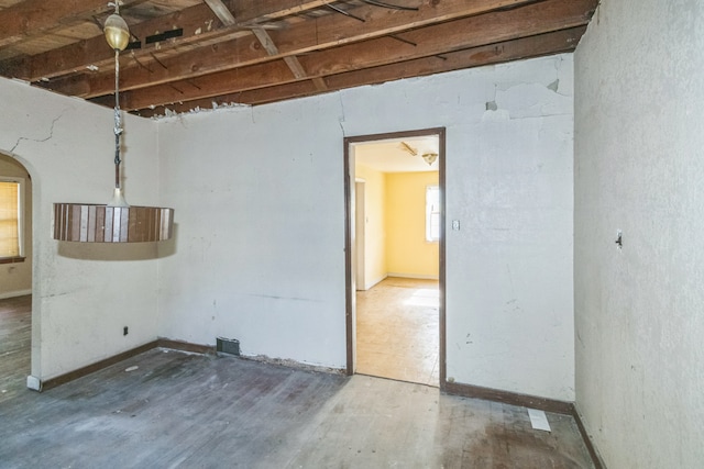 907 W Beardsley Ave, Champaign, IL 61821 - unfurnished room with wood finished floors