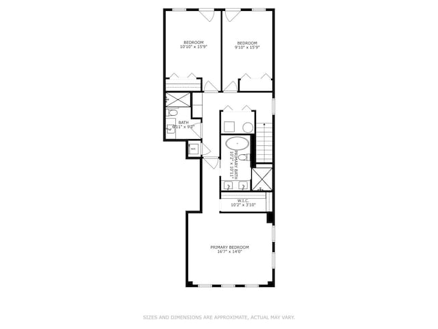 369 W Superior St Unit A, Chicago, IL 60654 - view of property floor plan