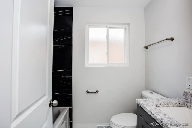 9154 S Luella Ave, Chicago, IL 60617 - bathroom with vanity and toilet