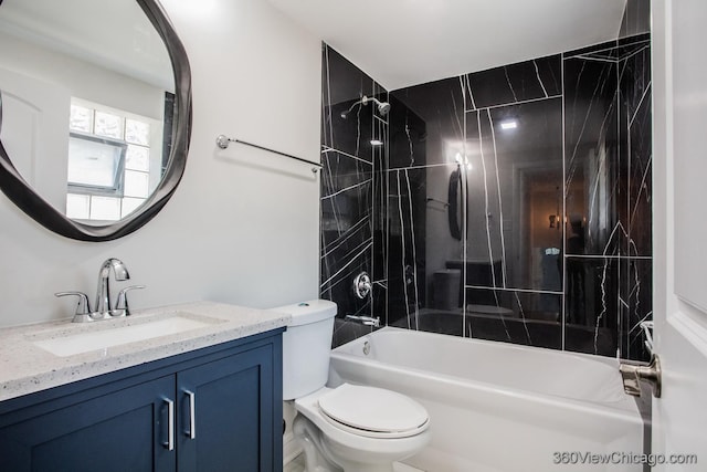 9206 S Yates Blvd, Chicago, IL 60617 - bathroom with vanity and shower / tub combination