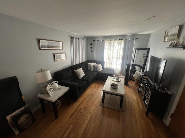 9013 La Crosse Ave, Skokie, IL 60077 - living room with wood finished floors