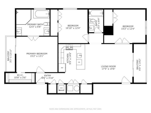 6438 S Woodlawn Ave Unit 4N, Chicago, IL 60637 - view of home floor plan