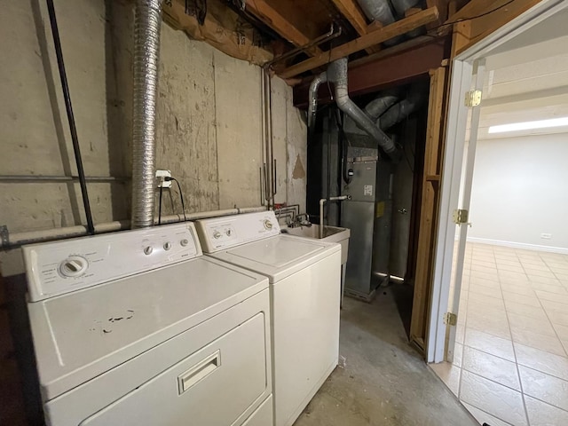 8148 W 111th St Unit C3, Palos Hills, IL 60465 - laundry room with independent washer and dryer