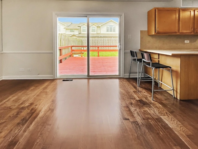 8148 W 111th St Unit C3, Palos Hills, IL 60465 - dining room featuring dark wood-style flooring