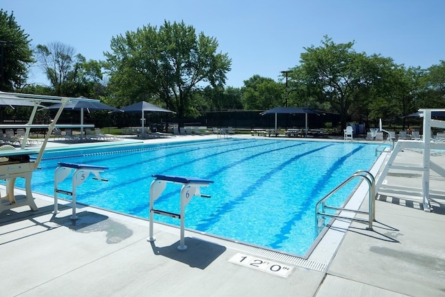 195 Cold Spring Rd, Barrington, IL 60010 - community pool with a patio area