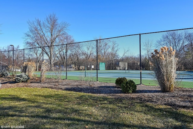 195 Cold Spring Rd, Barrington, IL 60010 - view of tennis court