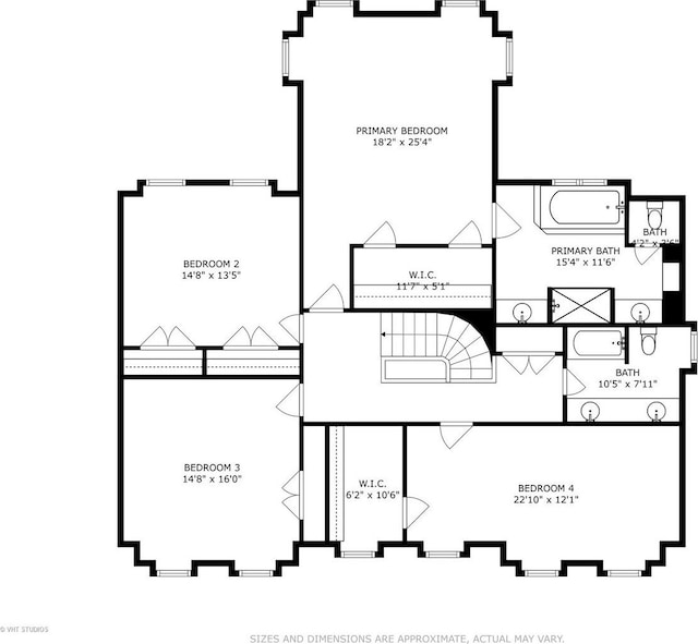 195 Cold Spring Rd, Barrington, IL 60010 - view of property floor plan