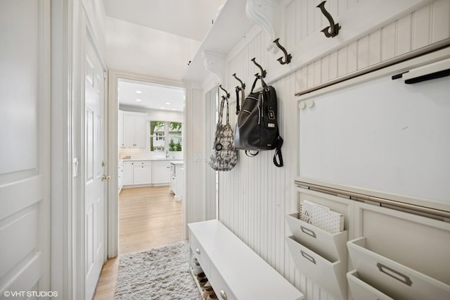 2007 Wilmette Ave, Wilmette, IL 60091 - mudroom with light wood-type flooring