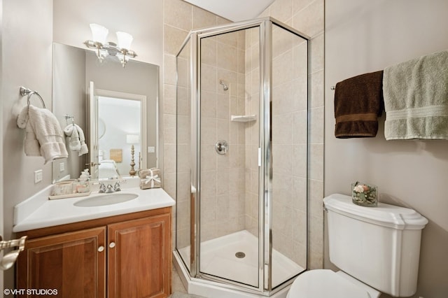 2007 Wilmette Ave, Wilmette, IL 60091 - bathroom featuring vanity, a shower stall, and ensuite bathroom