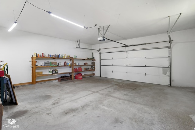 4849 W Kennedy Rd, Peotone, IL 60468 - garage featuring a garage door opener