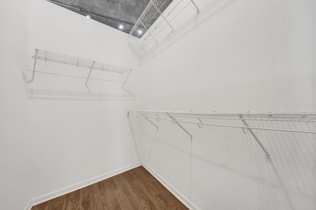 1070 W 15th St Unit 201, Chicago, IL 60608 - spacious closet with dark wood finished floors