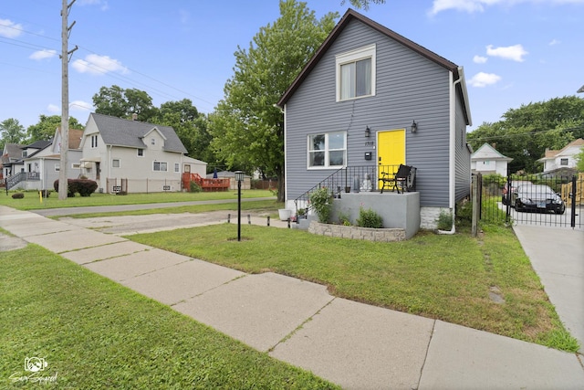 1318 S 6th Ave, Maywood, IL 60153 - view of front facade with a gate