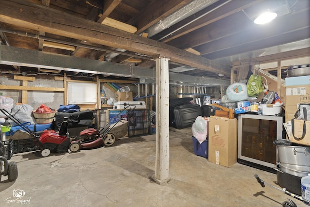1318 S 6th Ave, Maywood, IL 60153 - view of unfinished basement