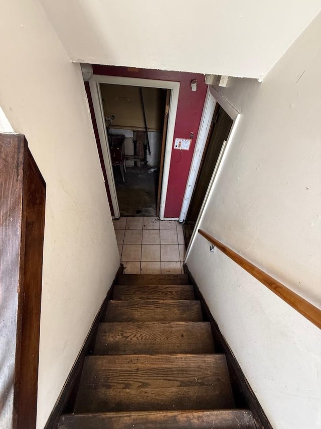 15203 Waterman Dr, South Holland, IL 60473 - stairs featuring tile patterned flooring