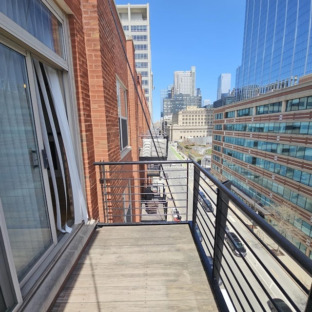 420 S Clinton St Unit 607-A, Chicago, IL 60607 - balcony featuring a view of city