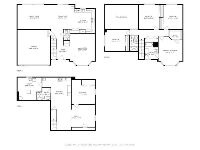 1110 Natalie Dr, West Chicago, IL 60185 - view of floor plan / room layout