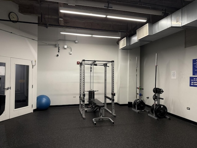 20 N State St Unit 801, Chicago, IL 60602 - gym with baseboards