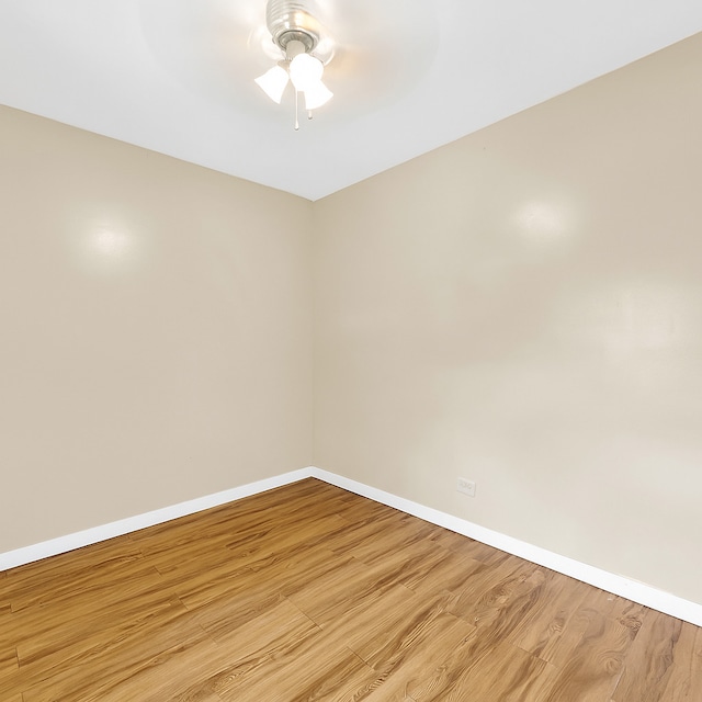 15929 Lorel Ave, Oak Forest, IL 60452 - empty room featuring wood finished floors and ceiling fan