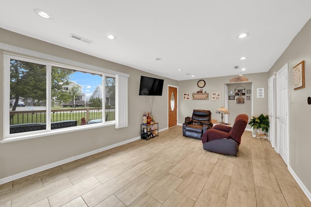 15929 Lorel Ave, Oak Forest, IL 60452 - living area with recessed lighting and wood finished floors