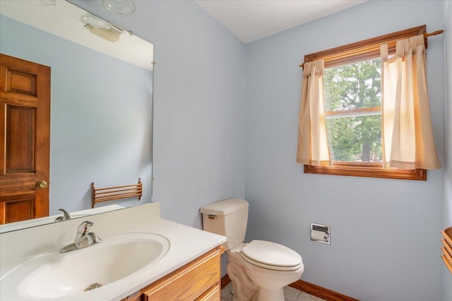 201 N Broadway St, Hudson, IL 61748 - half bath featuring vanity