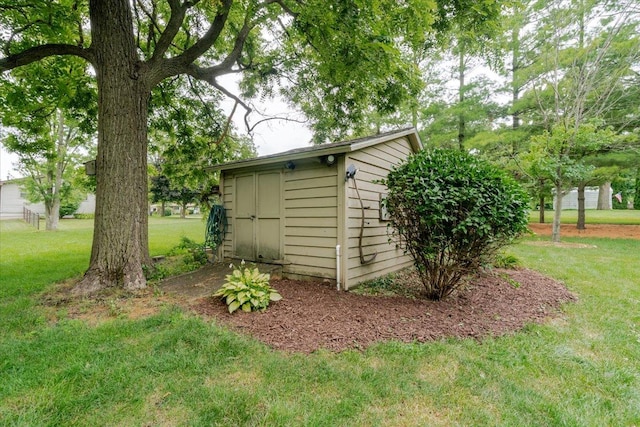 201 N Broadway St, Hudson, IL 61748 - view of shed