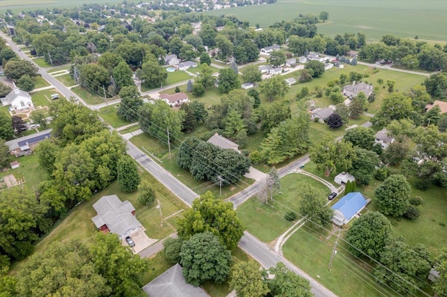 201 N Broadway St, Hudson, IL 61748 - bird's eye view