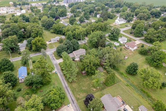 201 N Broadway St, Hudson, IL 61748 - aerial view of property's location