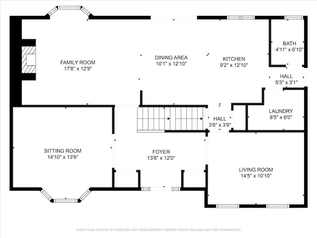 201 N Broadway St, Hudson, IL 61748 - view of property floor plan
