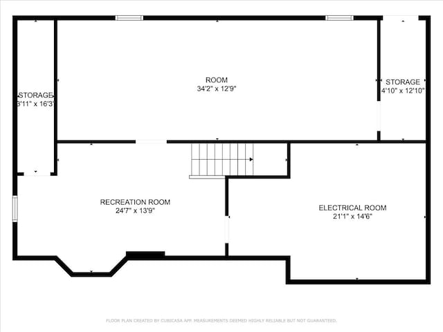201 N Broadway St, Hudson, IL 61748 - view of floor plan / room layout
