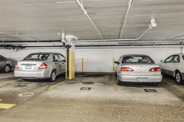 3925 Triumvera Dr Unit 14D, Glenview, IL 60025 - view of parking garage