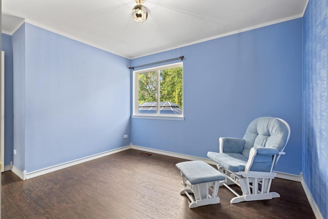 22514 Plum Creek Dr, Sauk Village, IL 60411 - unfurnished room featuring ornamental molding and wood finished floors